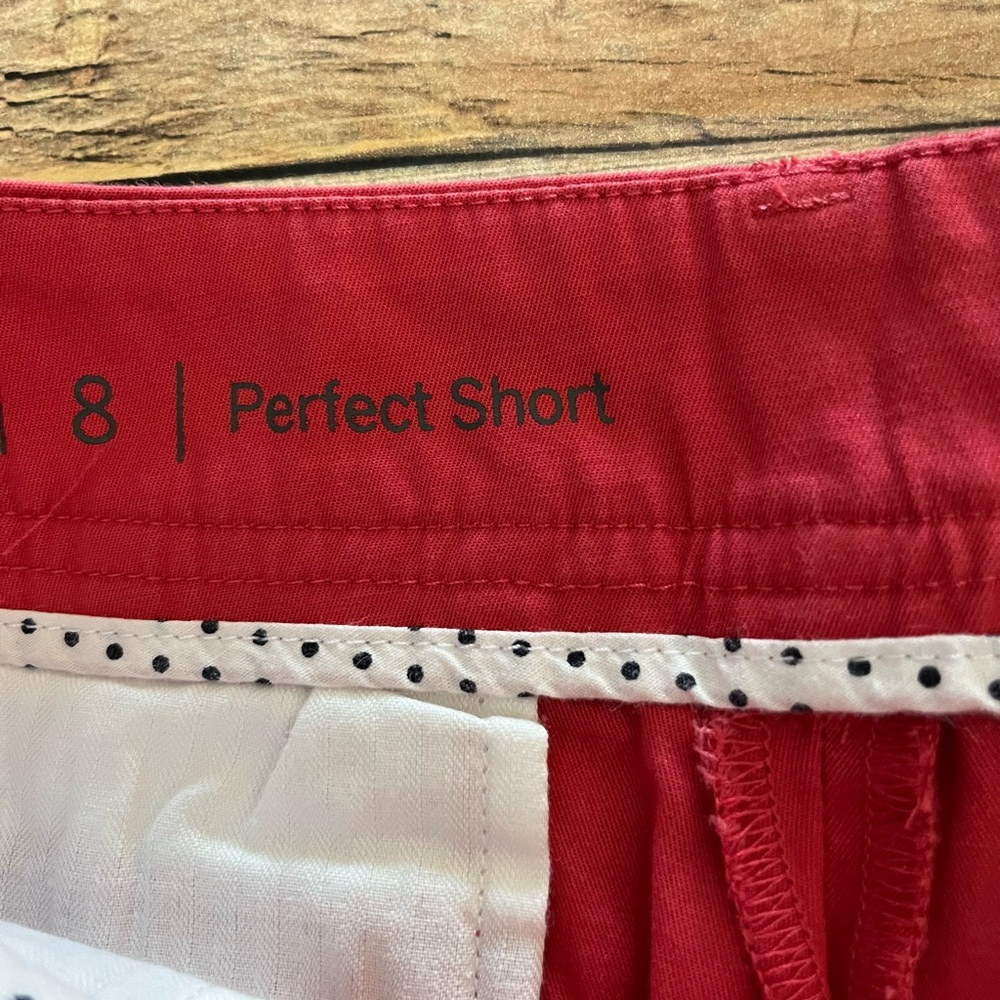 Talbots Coral Perfect Shorts Bermuda Shorts Size 8 - Picture 6 of 9